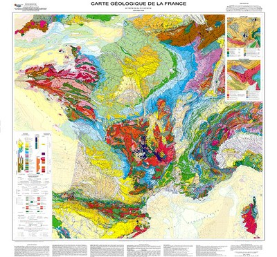 Carte géologique de France