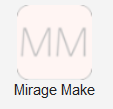 Application Mirage make à télécharger sur les tablettes